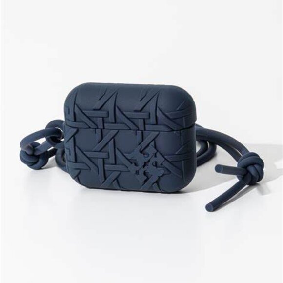 Tory Burch Accessories - TORY BURCH $98 155653 Silicone Airpods Pro Case Navy NWT!